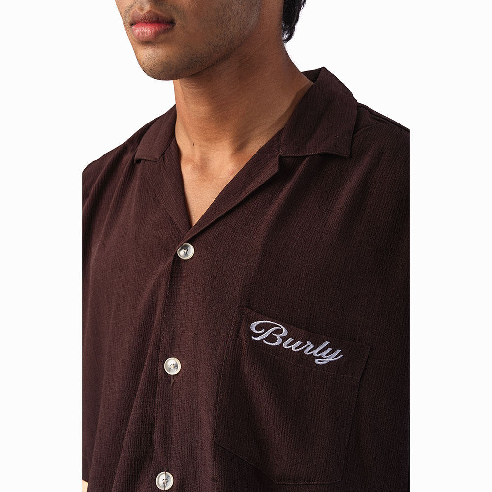 Brown Shirt M3 Buff Brown Casual Shirt - Image 3