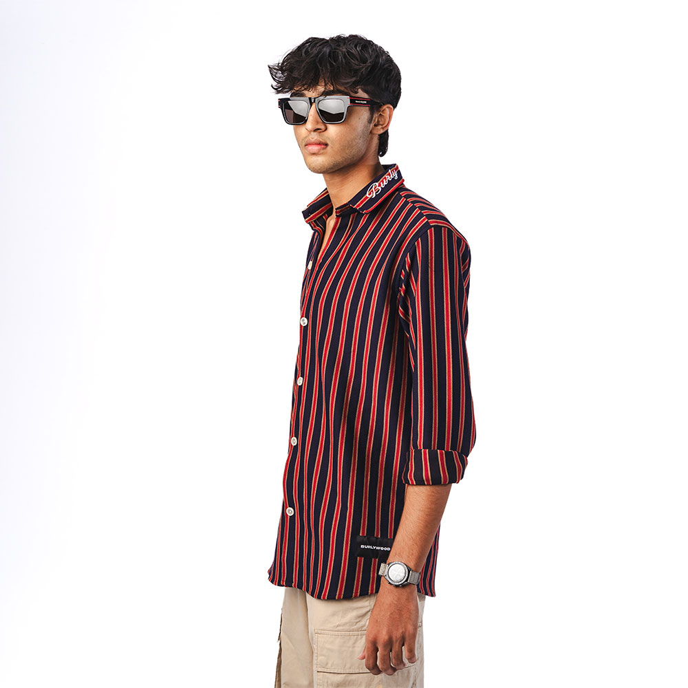 Sun Strip L Sun Stripe Classic Button-Down Shirt - Image 2